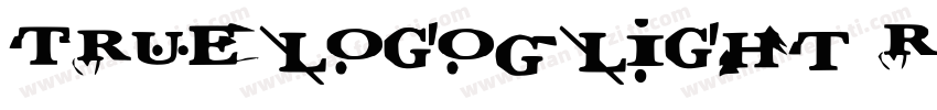 TrueLogoG-Light Regu字体转换